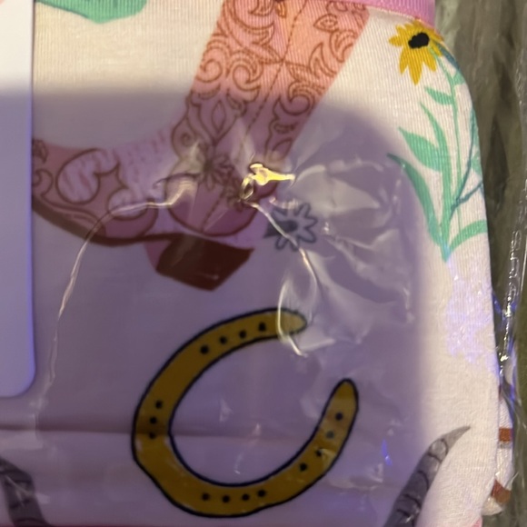 Littles sleepies pink rodeo cloud Blanket NEW - Picture 5 of 6